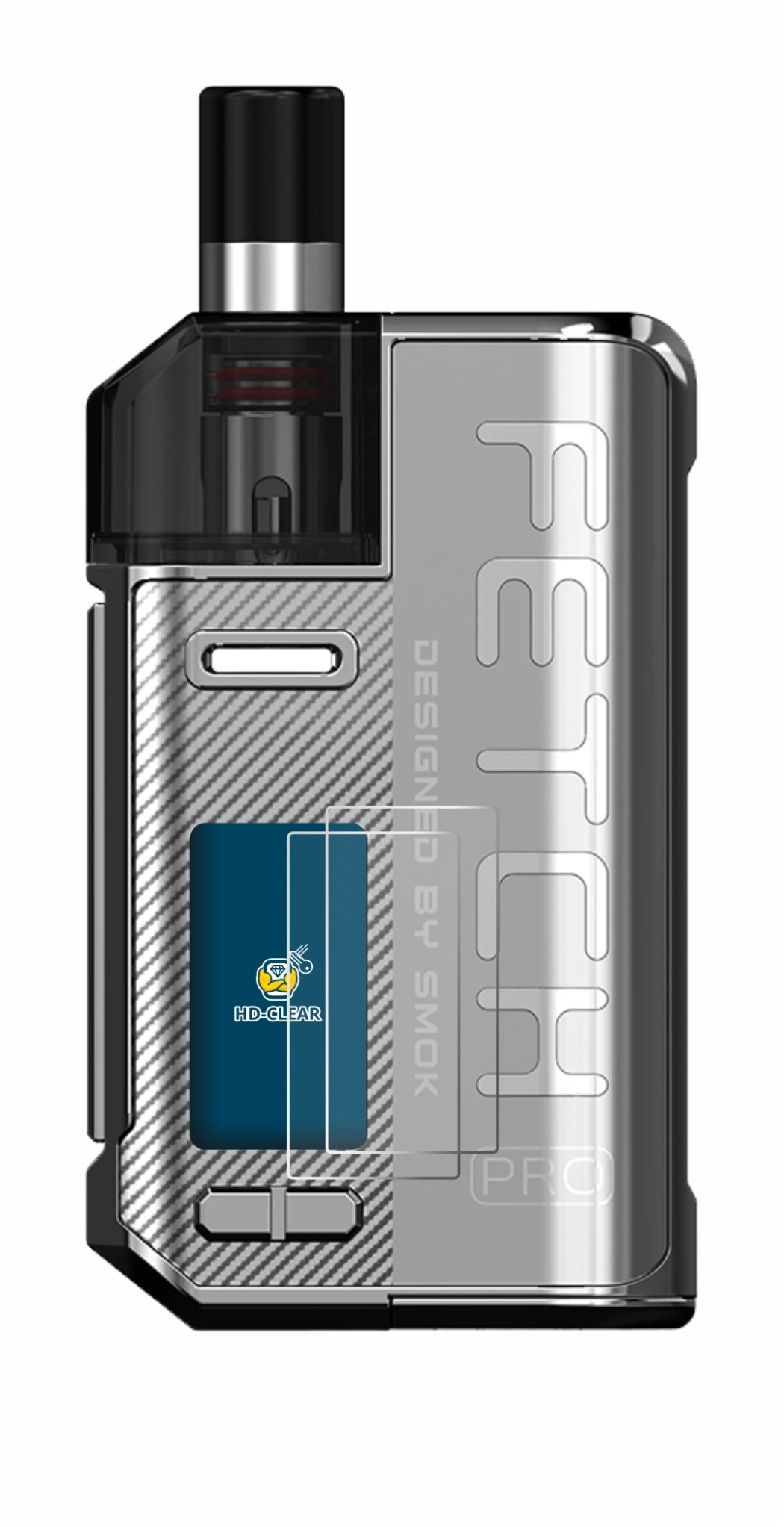 Image de l'appareil Smok Fetch 80W Pro avec une grande variété de protections d'écran.