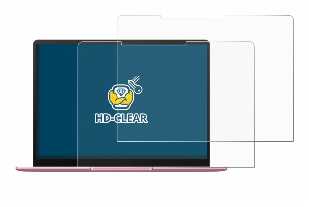 Image de l'appareil Huawei MateBook 13 2020 avec une grande variété de protections d'écran.