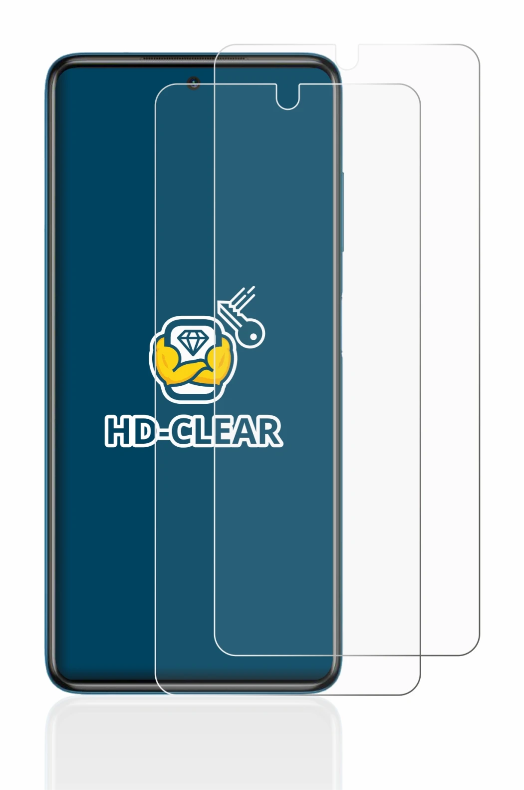 Image de l'appareil Xiaomi Poco X3 NFC avec une grande variété de protections d'écran.