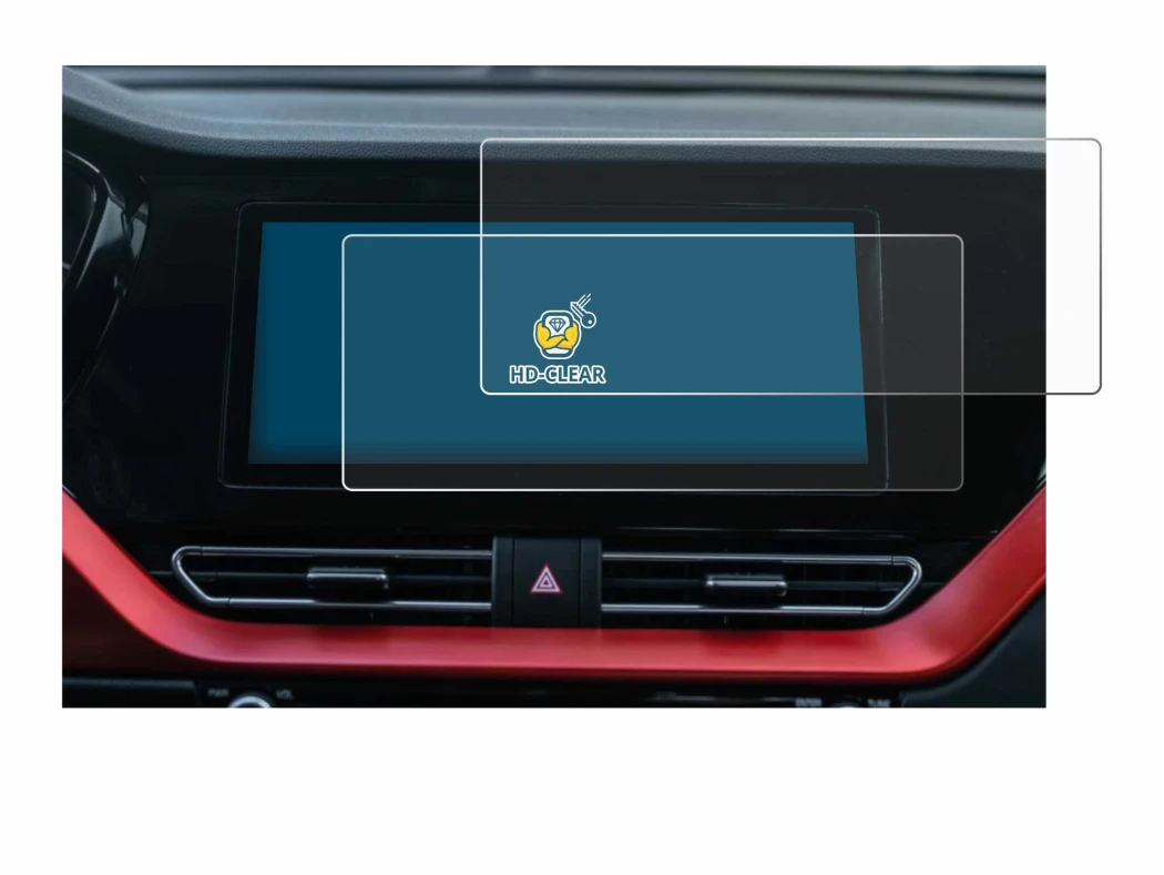 Image de l'appareil Kia E-Niro 2020 Infotainment System avec une grande variété de protections d'écran.