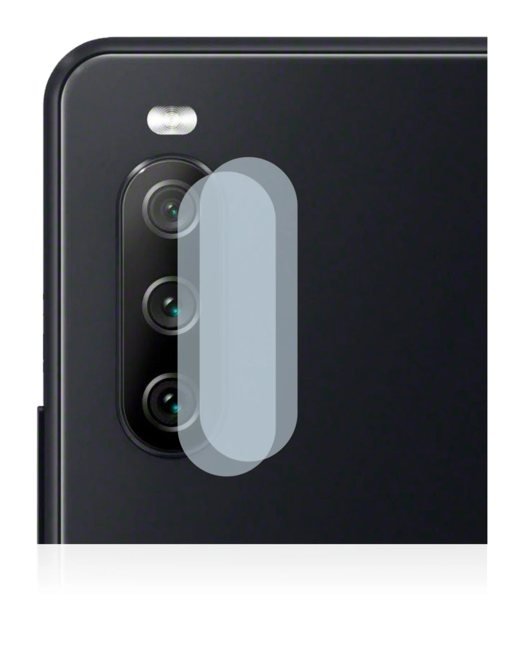 Image de l'appareil Sony Xperia 10 III (Caméra UNIQUEMENT) avec une grande variété de protections d'écran.