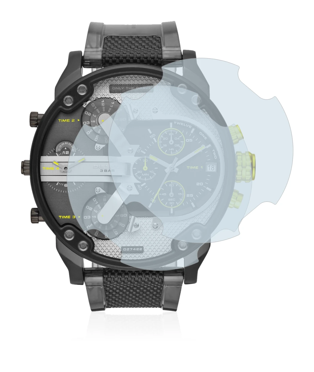 Image de l'appareil Diesel DZ7422 Mr. Daddy 2.0 avec une grande variété de protections d'écran.