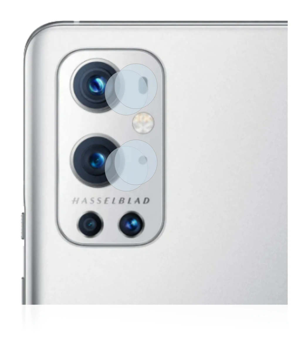 Image de l'appareil OnePlus 9 Pro (Caméra UNIQUEMENT) avec une grande variété de protections d'écran.