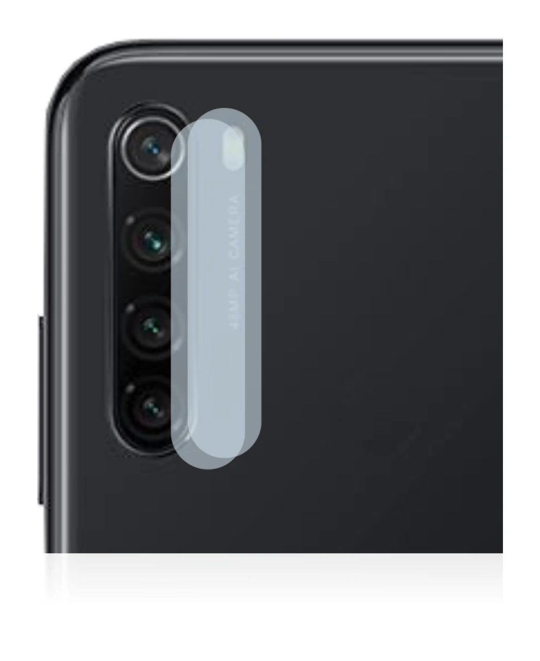 Image de l'appareil Xiaomi Redmi Note 8 2021 (Caméra UNIQUEMENT) avec une grande variété de protections d'écran.
