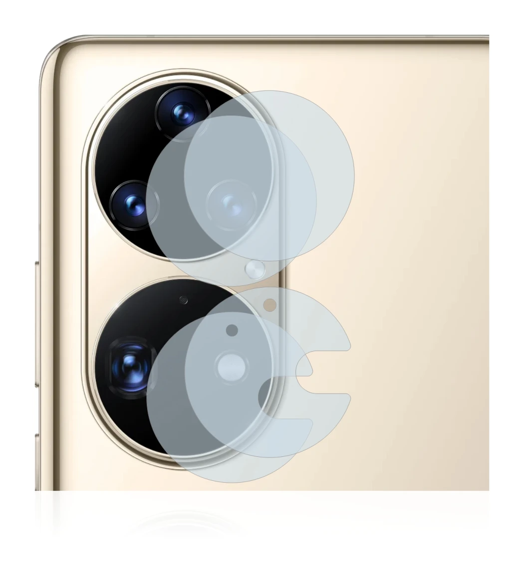 Image de l'appareil Huawei P50 Pro (Caméra UNIQUEMENT) avec une grande variété de protections d'écran.