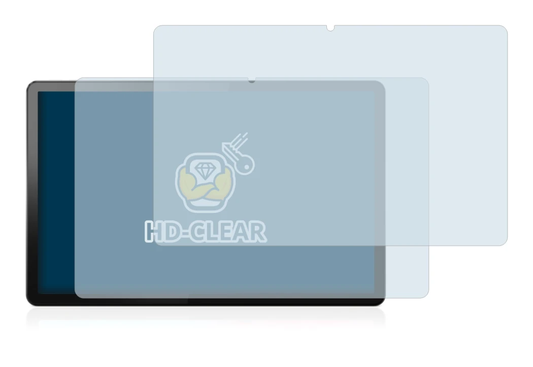 Image de l'appareil Lenovo Tab P11 5G avec une grande variété de protections d'écran.