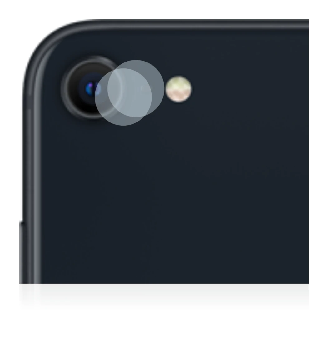 Image de l'appareil Apple iPhone SE 3 2022 (Caméra UNIQUEMENT) avec une grande variété de protections d'écran.