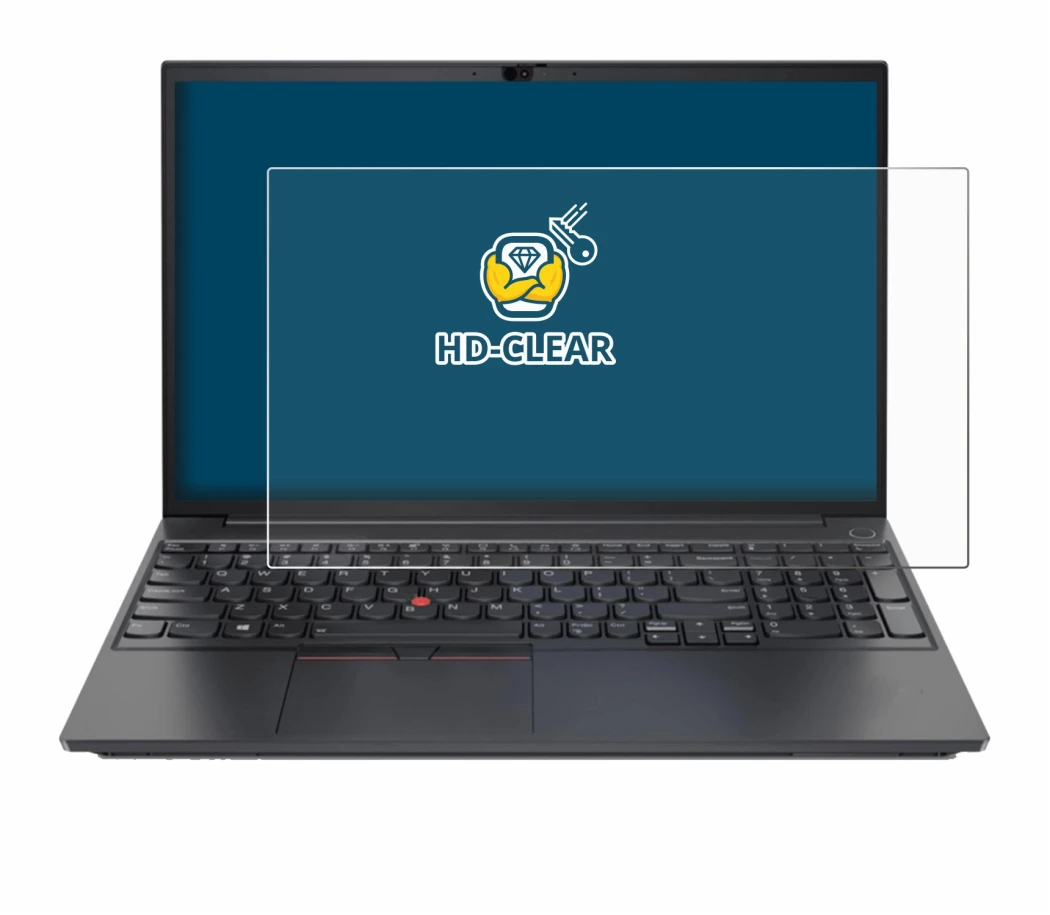 Image de l'appareil Lenovo ThinkPad E15 Gen 3 avec une grande variété de protections d'écran.
