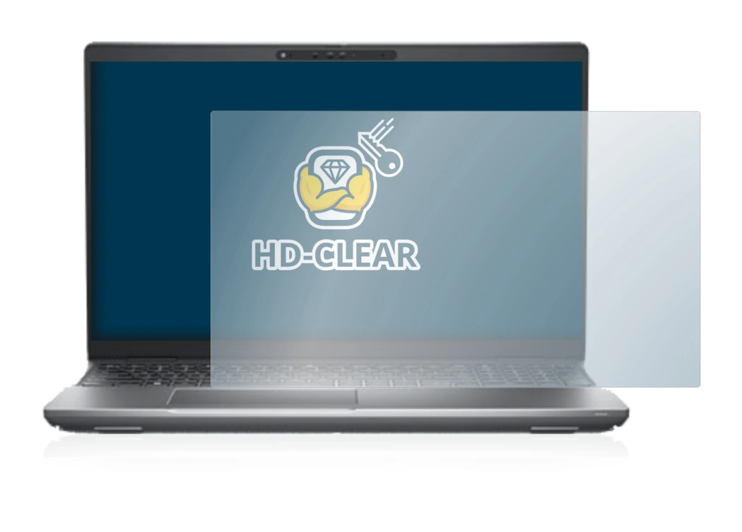 Image de l'appareil Dell Latitude 5531 avec une grande variété de protections d'écran.