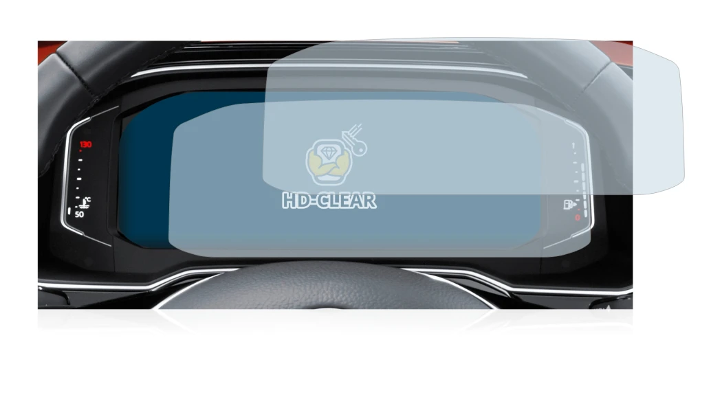 Image de l'appareil Volkswagen Tiguan 2021 Digital Cockpit Pro avec une grande variété de protections d'écran.