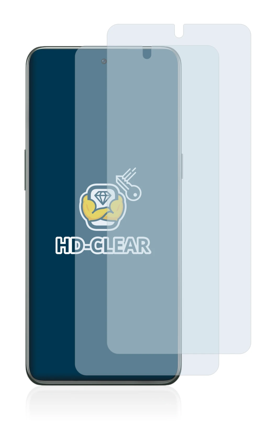 Image de l'appareil OnePlus 10T 5G avec une grande variété de protections d'écran.