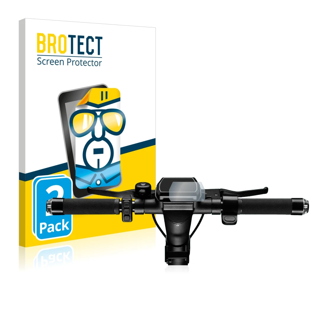 Face avant d’un emballage produit avec le logo de la marque BROTECT. À côté, l’appareil SoFlow SO4 Pro (2e Gen.) est représent