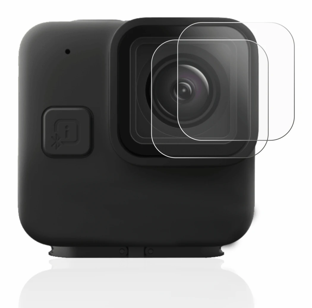 Image de l'appareil GoPro Hero 11 mini Lentille (Caisse) avec une grande variété de protections d'écran.