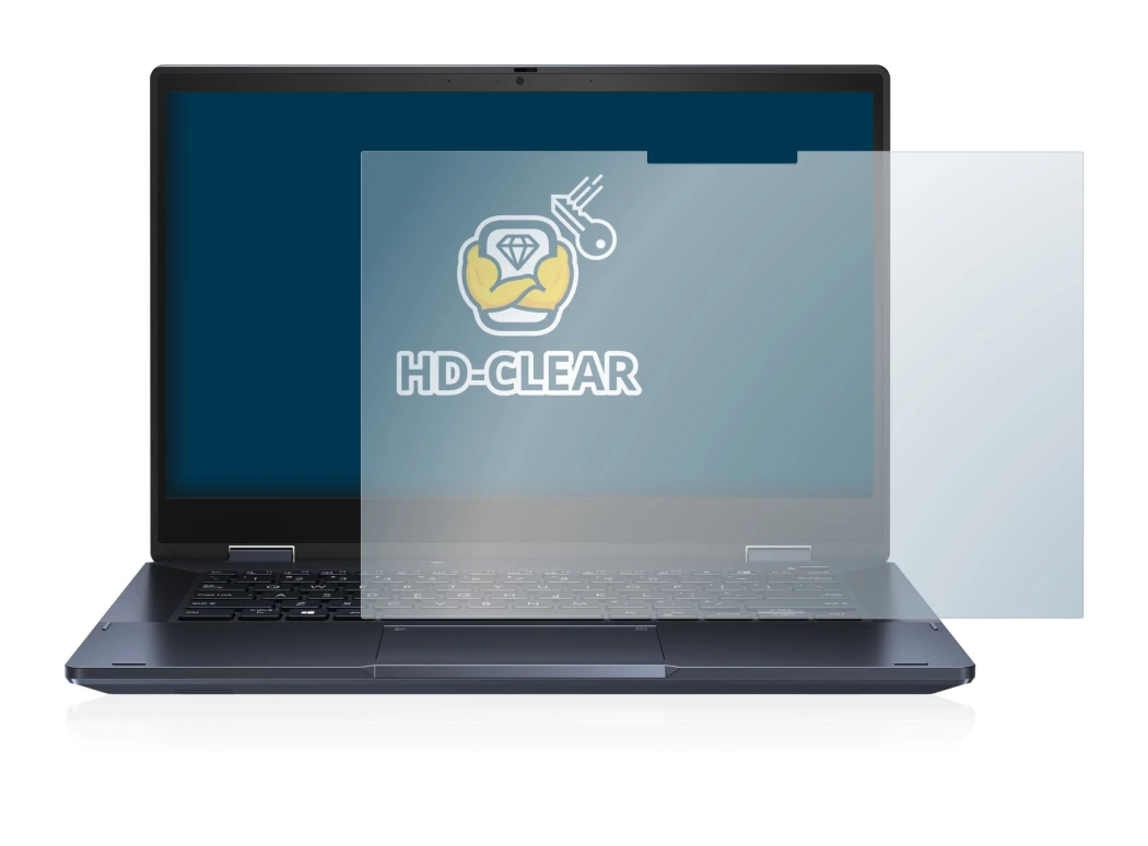 Image de l'appareil ASUS ExpertBook B3 Flip B3402 avec une grande variété de protections d'écran.