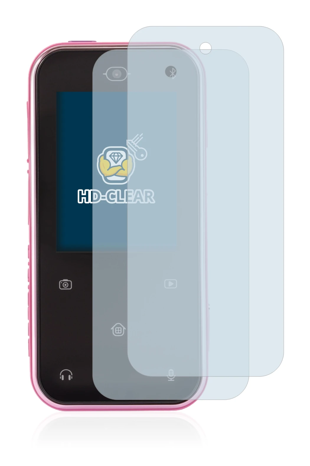 Image de l'appareil Vtech Kidizoom Snap Touch avec une grande variété de protections d'écran.