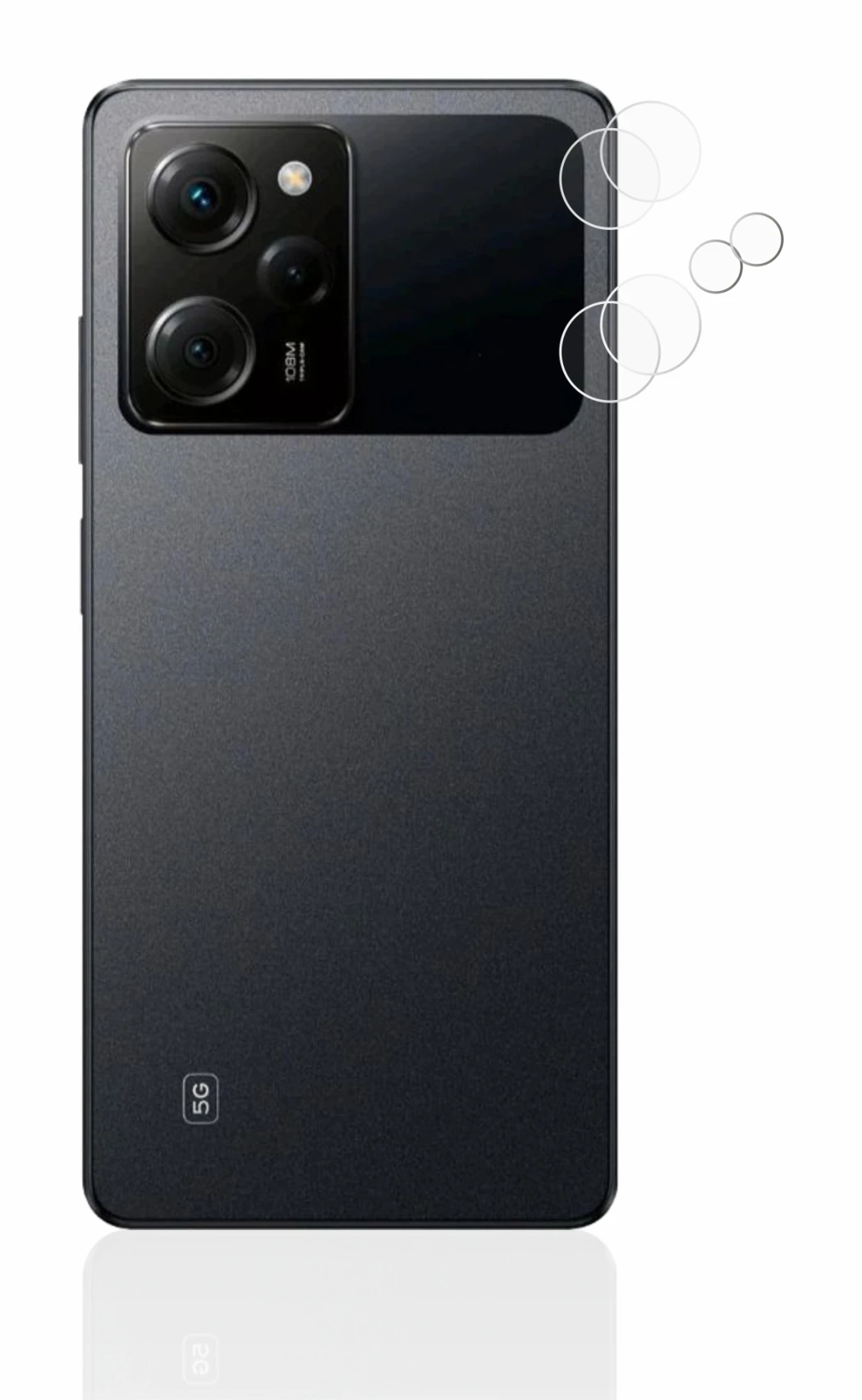 Image de l'appareil Xiaomi Poco X5 Pro (Caméra UNIQUEMENT) avec une grande variété de protections d'écran.