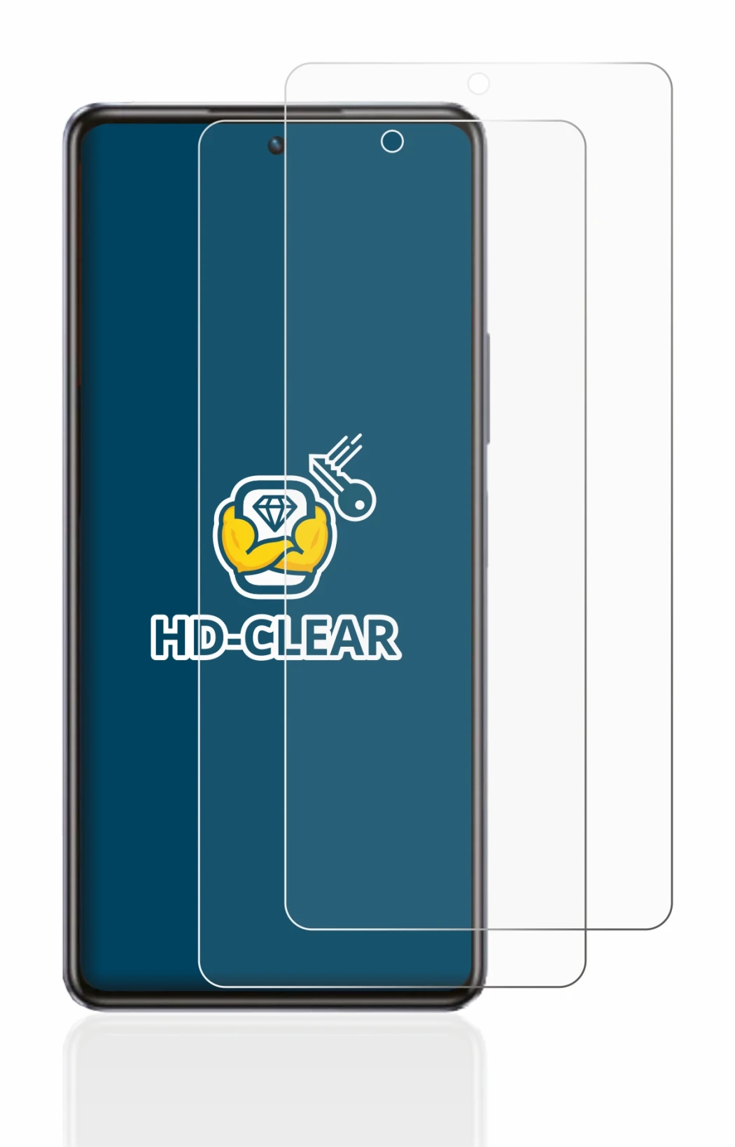 Image de l'appareil Infinix Note 30 avec une grande variété de protections d'écran.