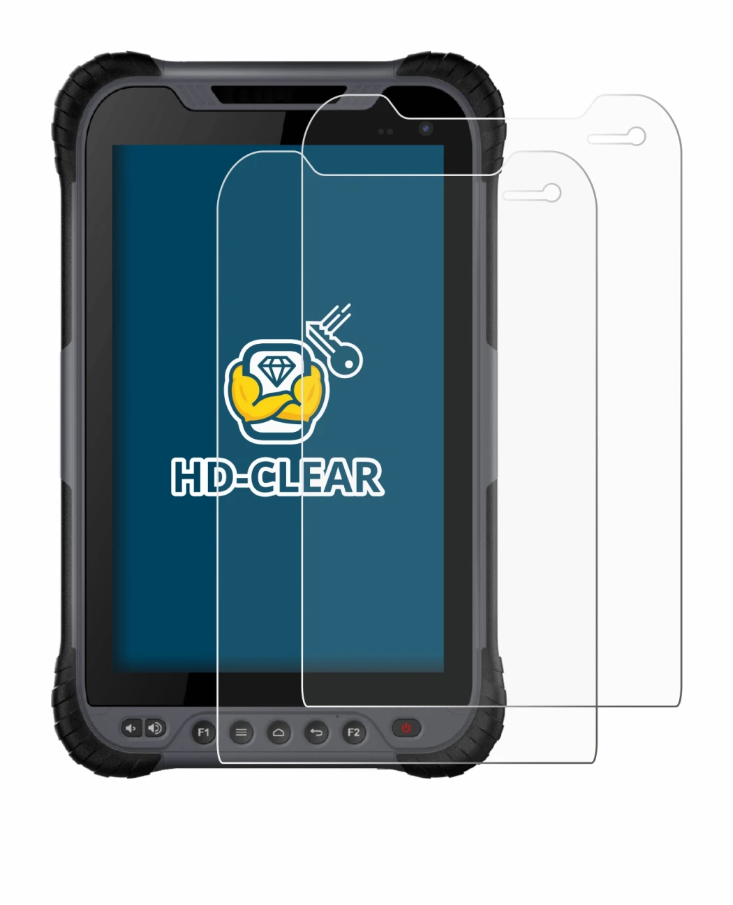 Image de l'appareil Stonex UT32 Rugged Tablet avec une grande variété de protections d'écran.