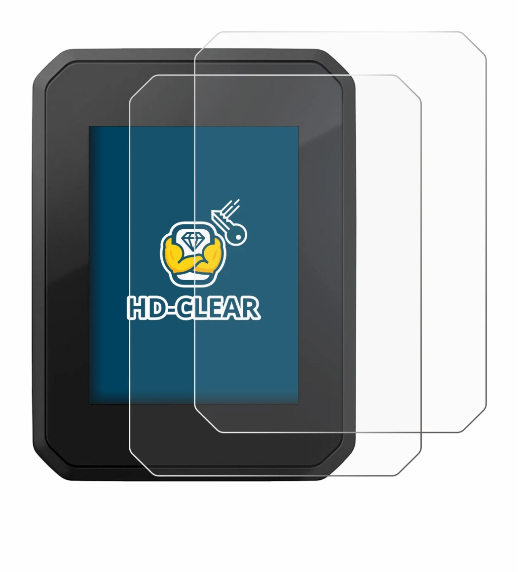 Image de l'appareil FIT Display Compact avec une grande variété de protections d'écran.