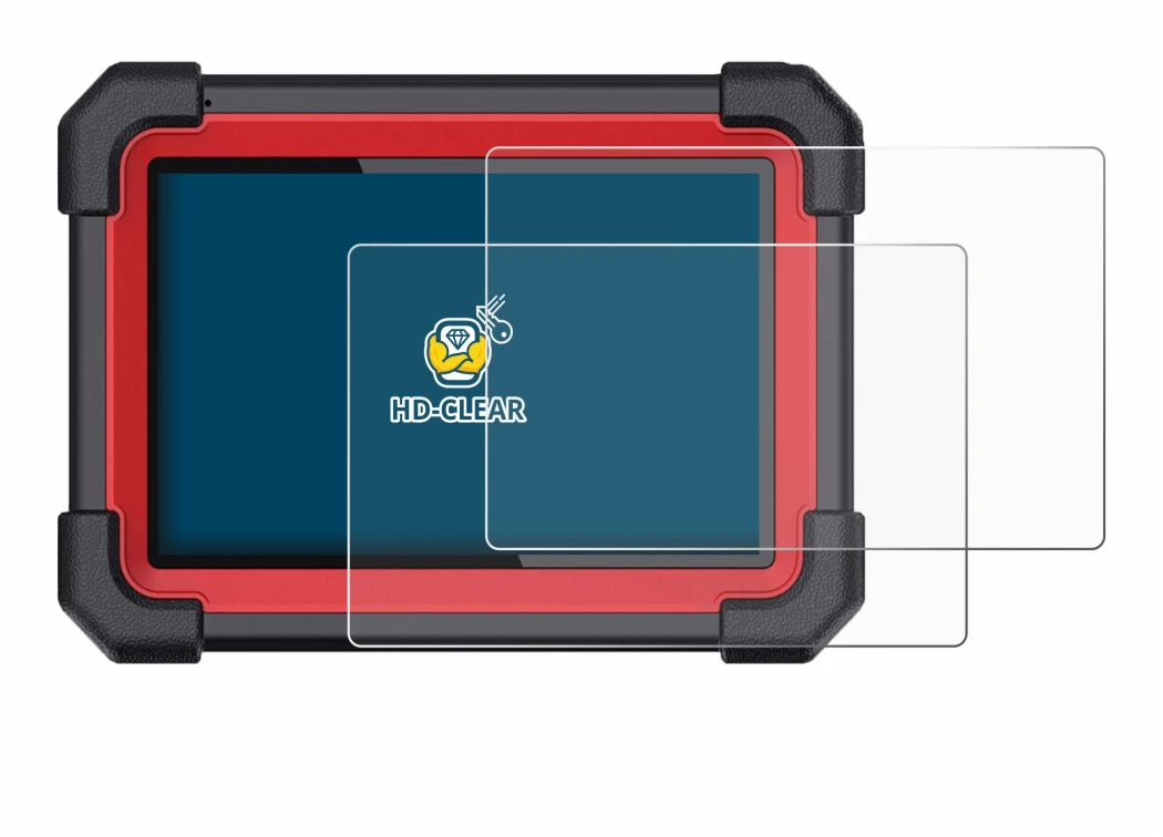 Image de l'appareil Launch X-431 CRP 919E BT avec une grande variété de protections d'écran.