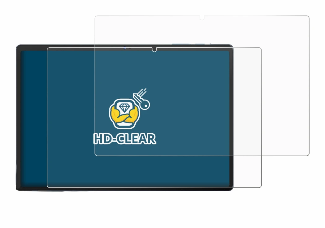 Image de l'appareil Oukitel OKT3 avec une grande variété de protections d'écran.