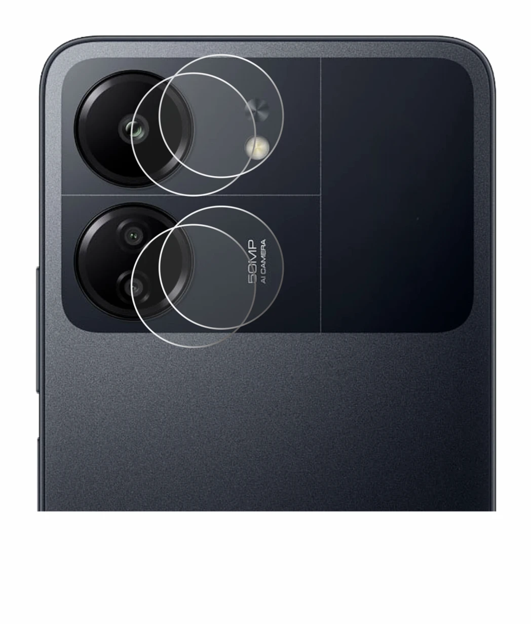 Image de l'appareil Xiaomi Poco C65 (Caméra UNIQUEMENT) avec une grande variété de protections d'écran.