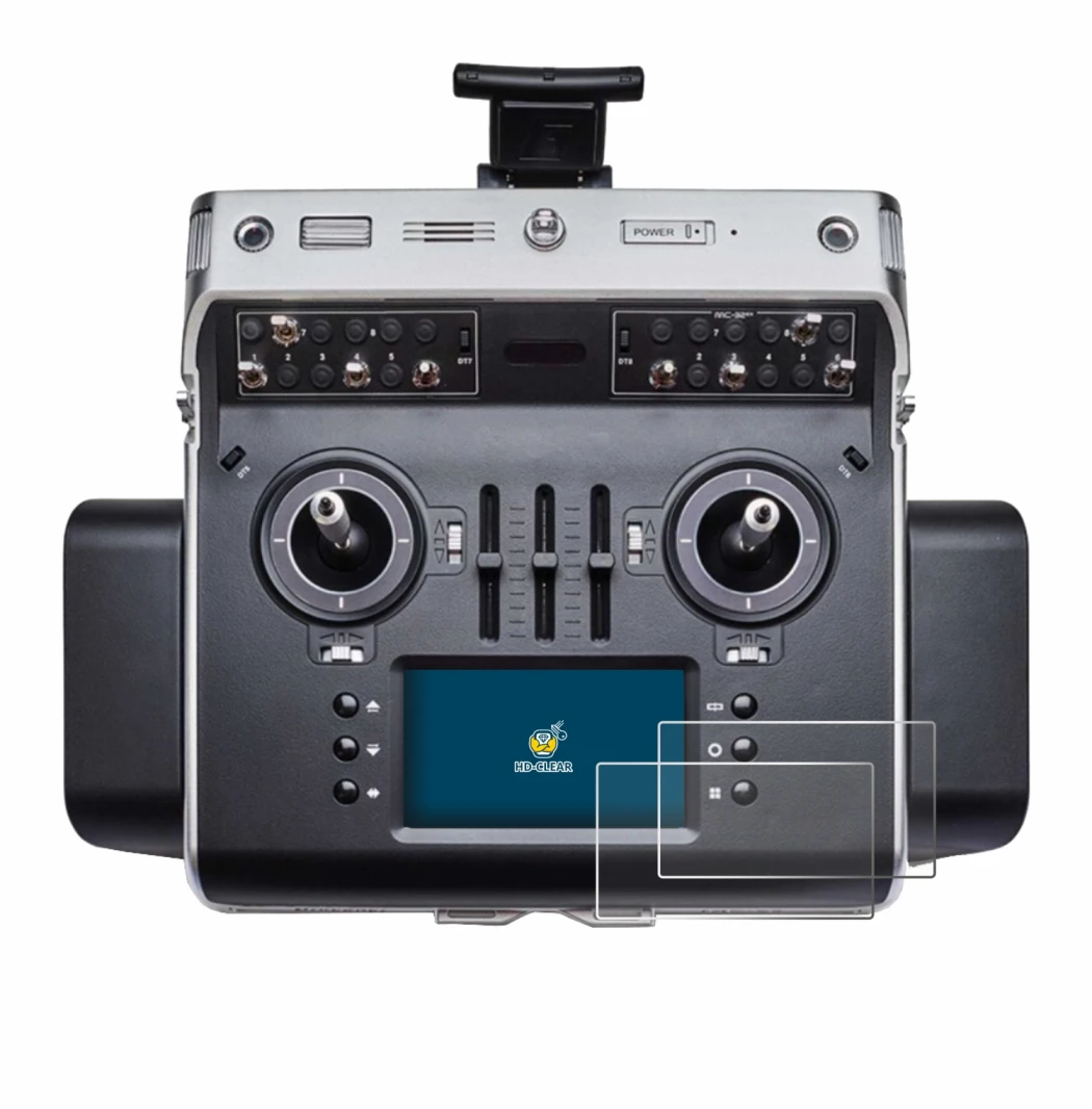 Image de l'appareil Graupner MC-32ex avec une grande variété de protections d'écran.