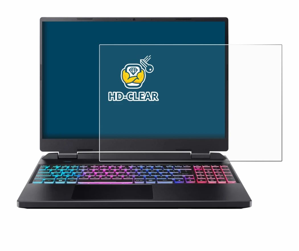 Image de l'appareil Acer Predator Helios Neo 16 avec une grande variété de protections d'écran.