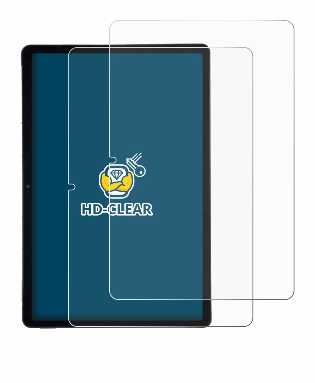 Image de l'appareil AGM Pad P2 avec une grande variété de protections d'écran.
