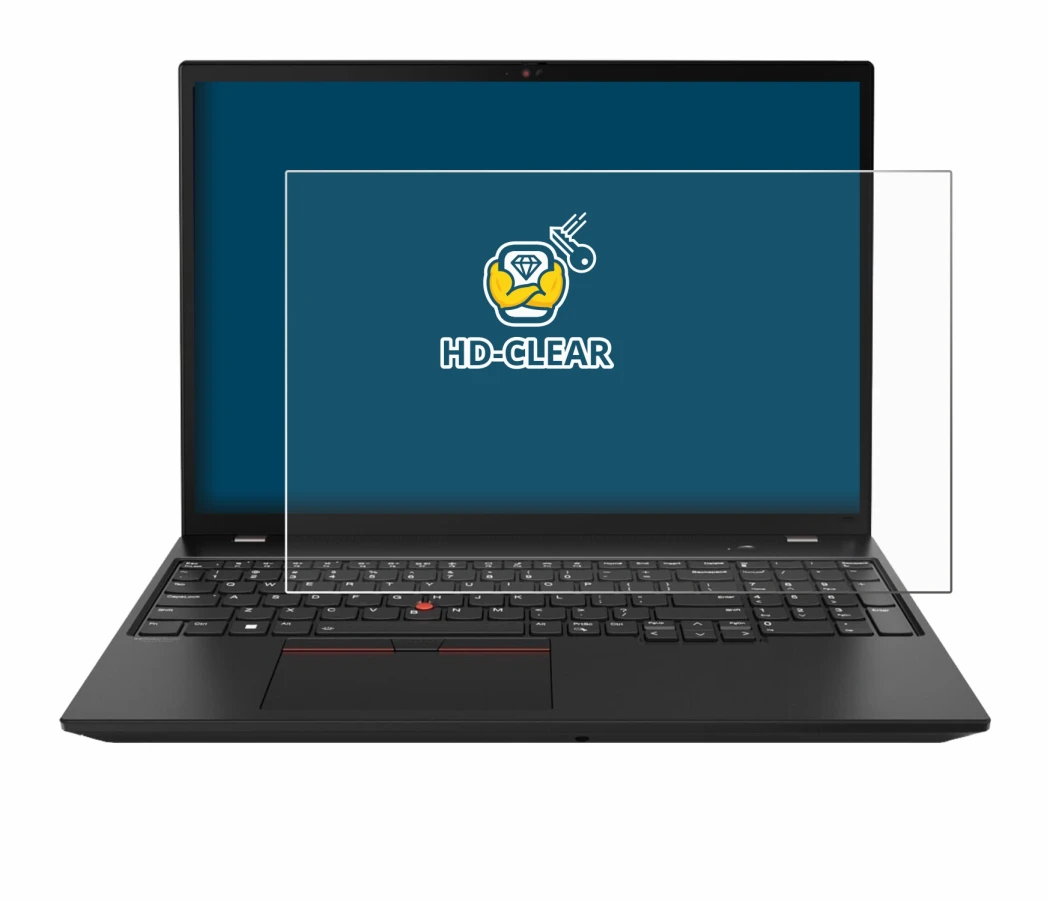 Image de l'appareil Lenovo ThinkPad P16s Gen 2 avec une grande variété de protections d'écran.