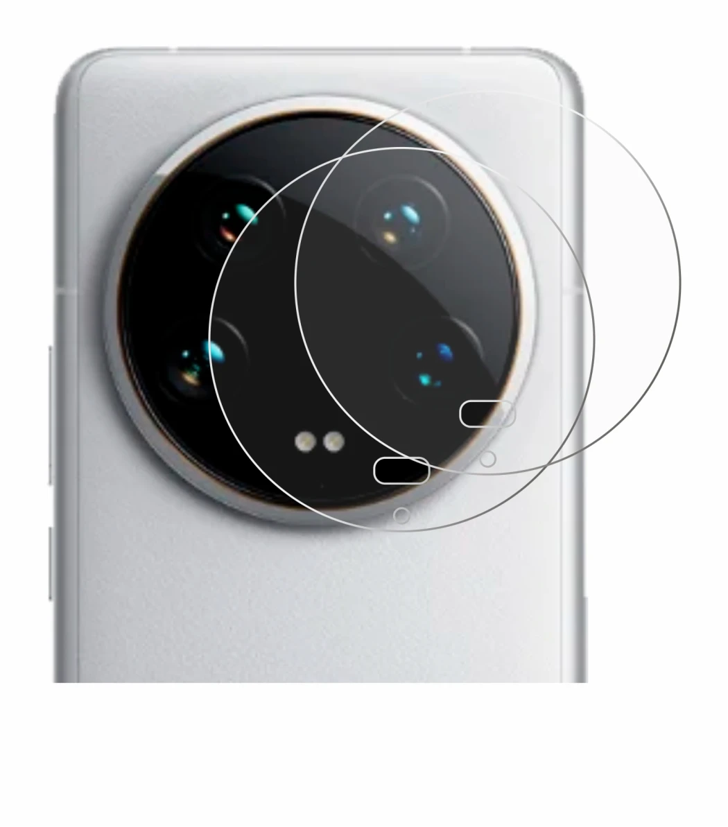 Image de l'appareil Xiaomi 14 Ultra (Caméra UNIQUEMENT) avec une grande variété de protections d'écran.