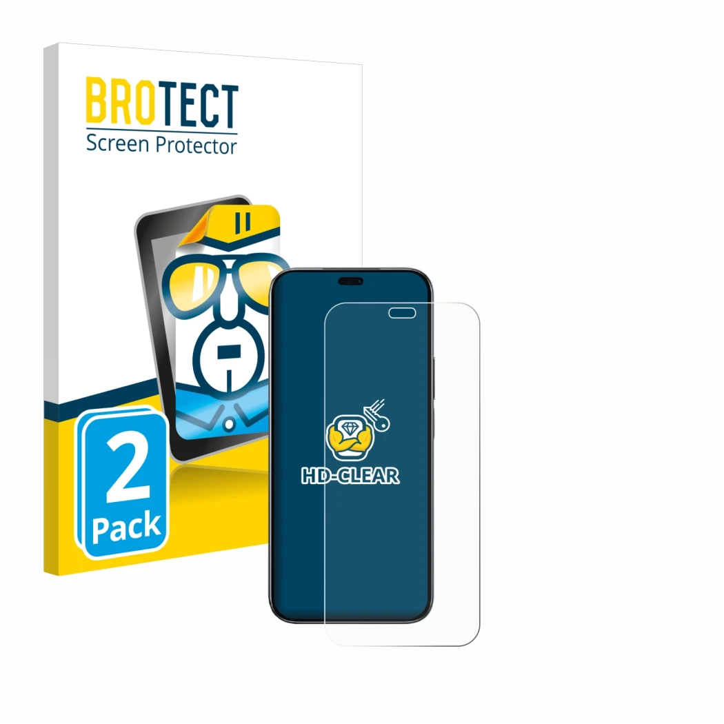 Face avant d’un emballage produit avec le logo de la marque BROTECT. À côté, l’appareil Honor 200 Lite est représenté avec la