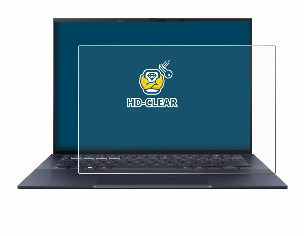 Image de l'appareil ASUS ExpertBook B9 B9403 avec une grande variété de protections d'écran.