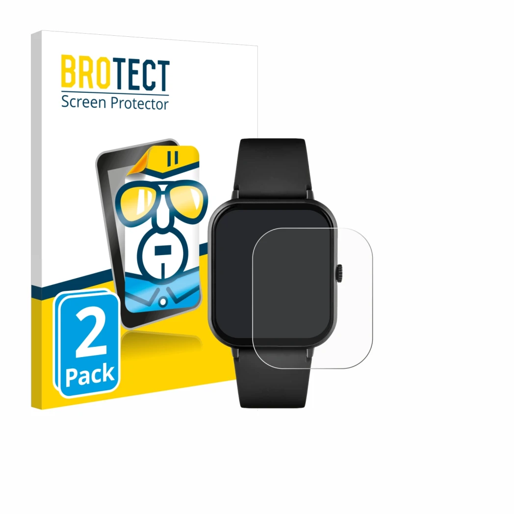 Face avant d’un emballage produit avec le logo de la marque BROTECT. À côté, l’appareil Reflex Active Series 17 est représenté