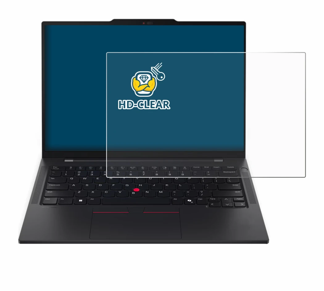 Image de l'appareil Lenovo ThinkPad T14s Gen 6 avec une grande variété de protections d'écran.