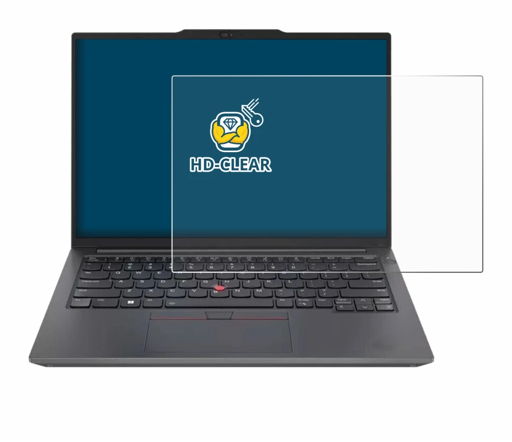 Image de l'appareil Lenovo ThinkPad E14 Gen 6 avec une grande variété de protections d'écran.