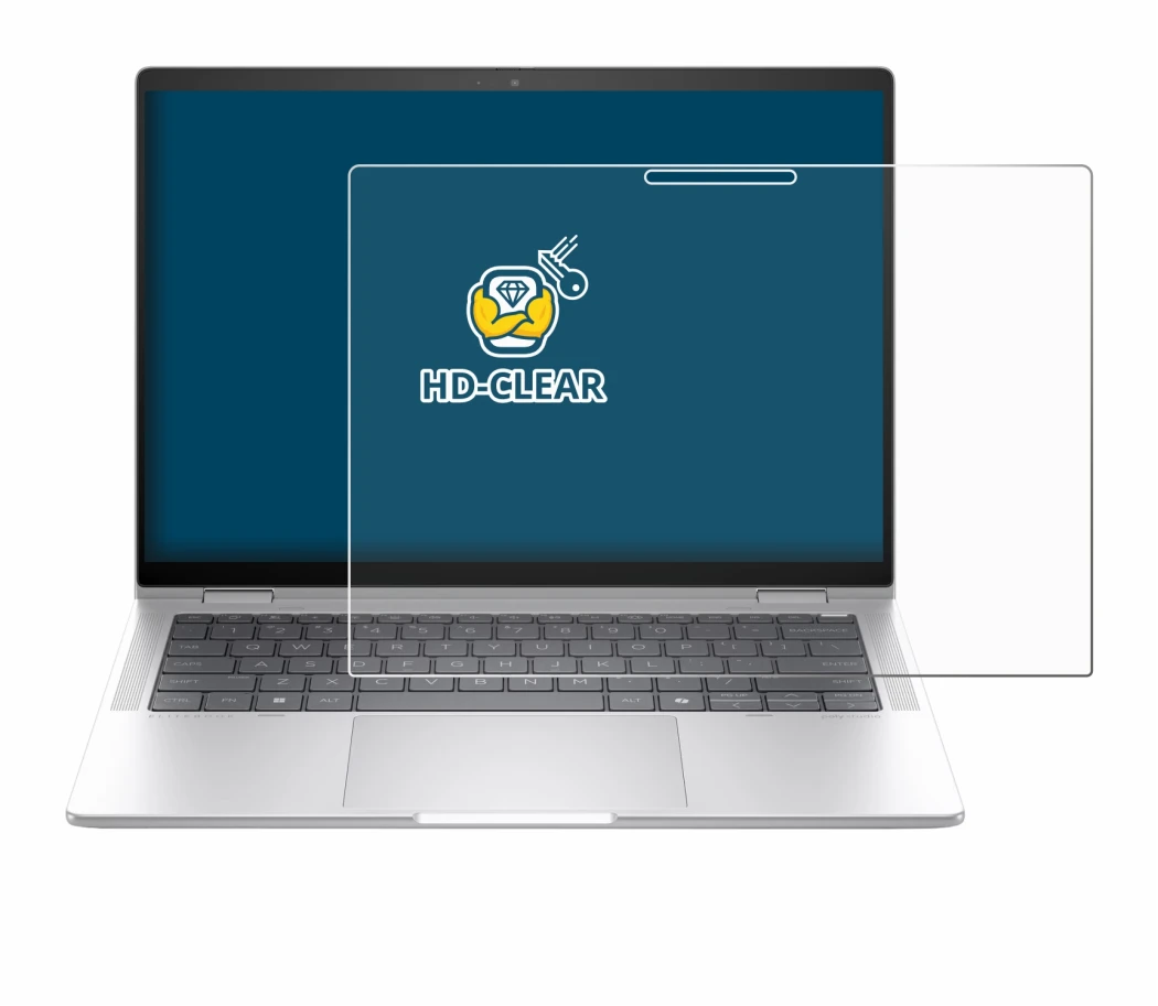 Image de l'appareil HP EliteBook x360 1040 14 G11 2-in-1 avec une grande variété de protections d'écran.