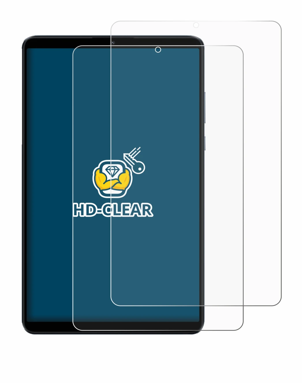 Image de l'appareil Xiaomi Redmi Pad SE 8.7 4G avec une grande variété de protections d'écran.