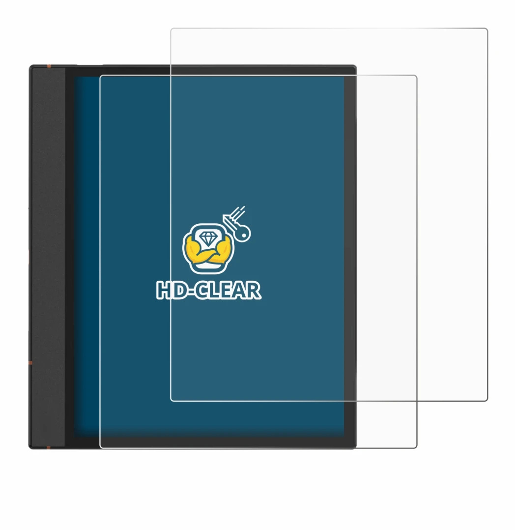 Image de l'appareil Boox Note Air 4 C avec une grande variété de protections d'écran.