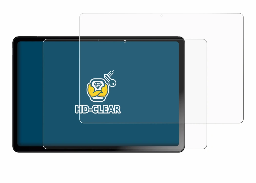 Image de l'appareil HMD T21 avec une grande variété de protections d'écran.