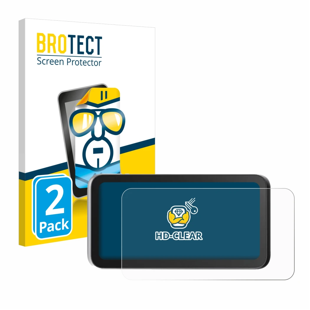 Face avant d’un emballage produit avec le logo de la marque BROTECT. À côté, l’appareil Einstar VEGA est représenté avec la pr