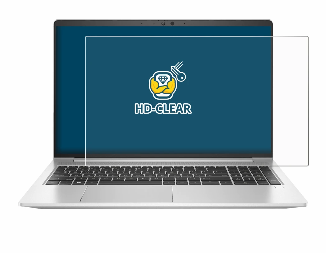 Image de l'appareil HP EliteBook 650 G10 avec une grande variété de protections d'écran.