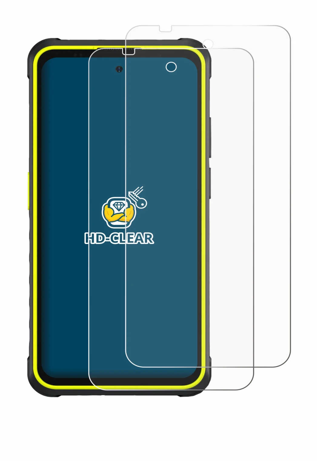 Image de l'appareil Ulefone Armor X31 Pro 5G avec une grande variété de protections d'écran.
