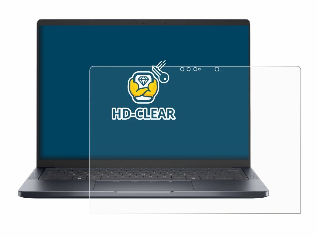 Image de l'appareil Dell Pro 14 Premium PA14250 Touch avec une grande variété de protections d'écran.