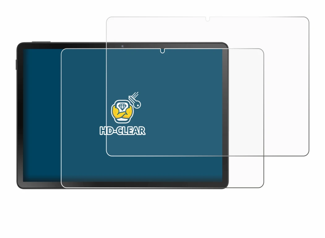 Image de l'appareil Doogee U11 Pro avec une grande variété de protections d'écran.