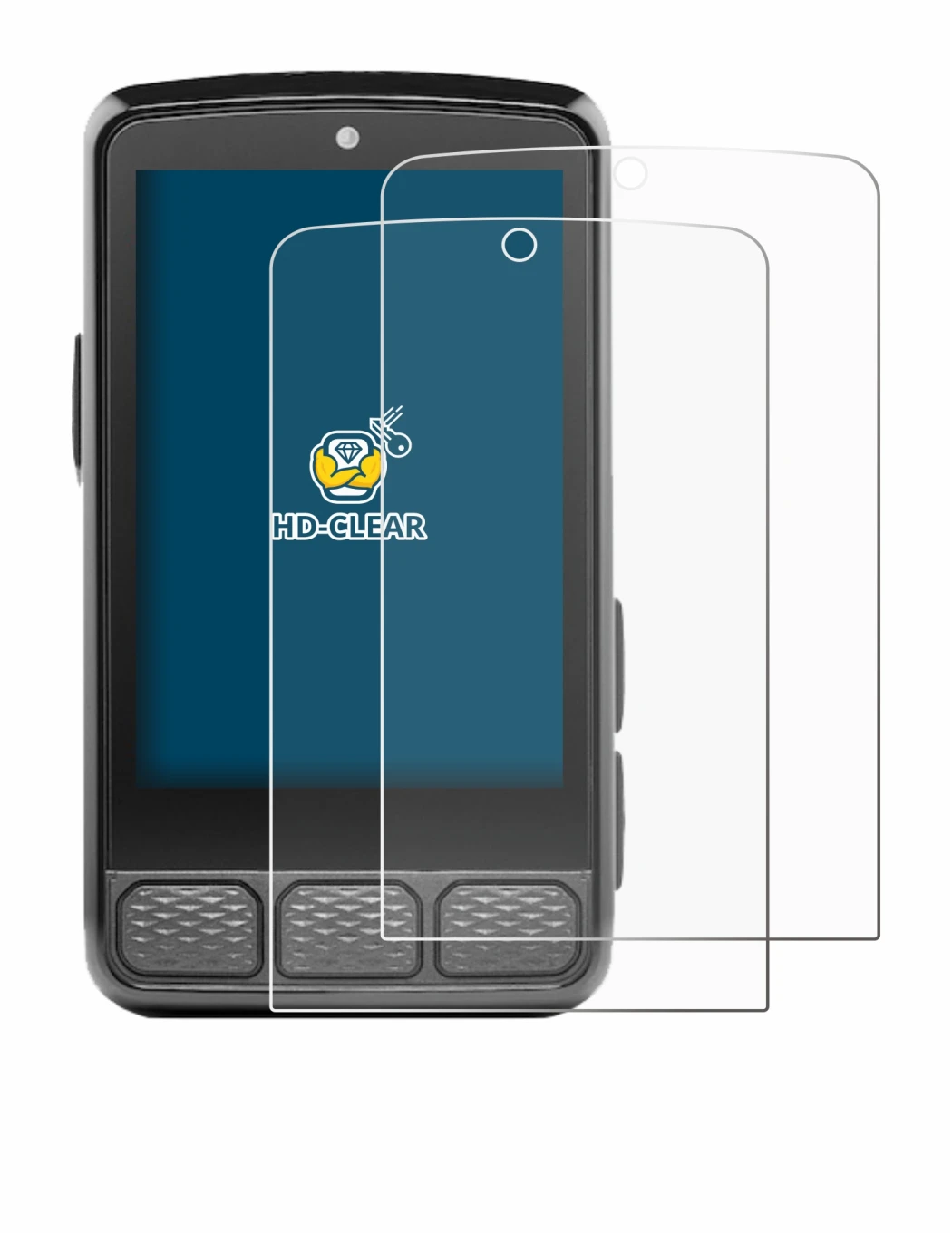 Image de l'appareil Wahoo Elemnt Roam 3 avec une grande variété de protections d'écran.