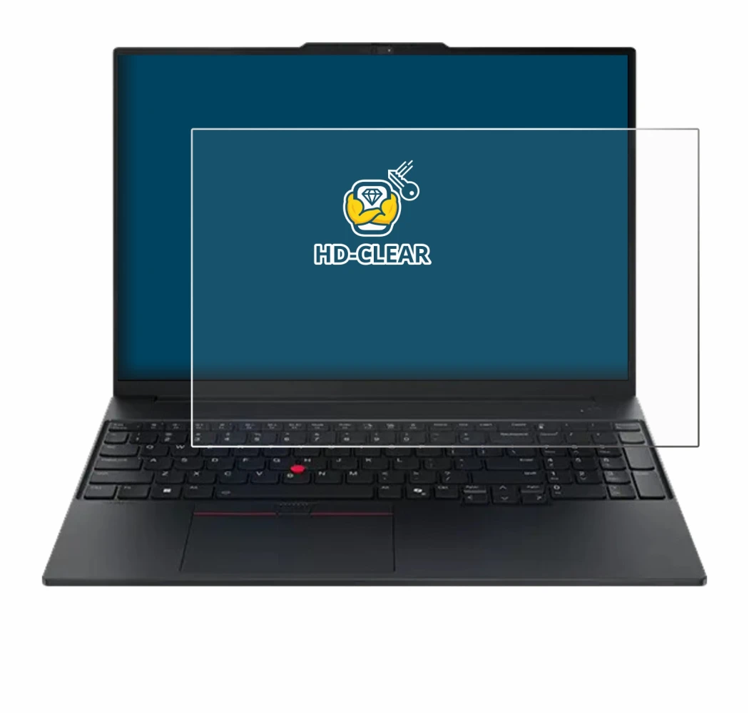 Image de l'appareil Lenovo ThinkPad E16 Gen 3 avec une grande variété de protections d'écran.