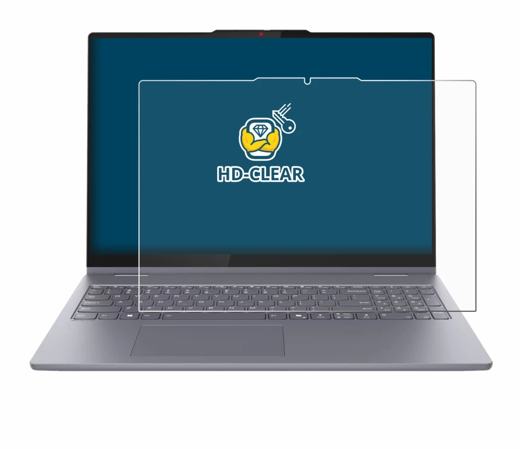 Image de l'appareil Lenovo IdeaPad 5 2-in-1 14AKP10 avec une grande variété de protections d'écran.