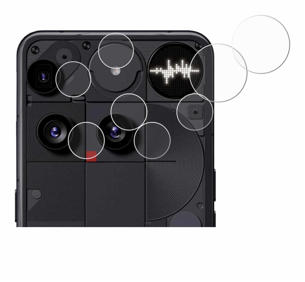Image de l'appareil Nothing Phone (3) (Caméra UNIQUEMENT) avec une grande variété de protections d'écran.