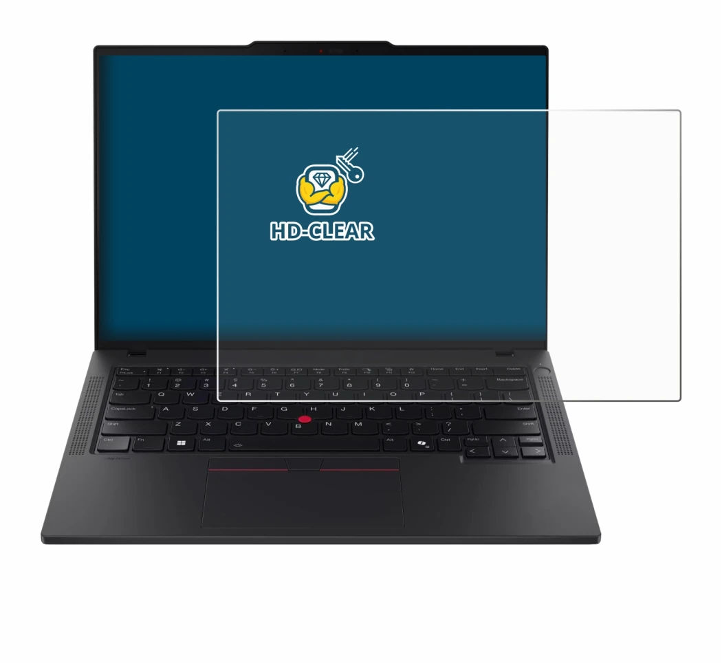 Image de l'appareil Lenovo ThinkPad T14 Gen 6 avec une grande variété de protections d'écran.